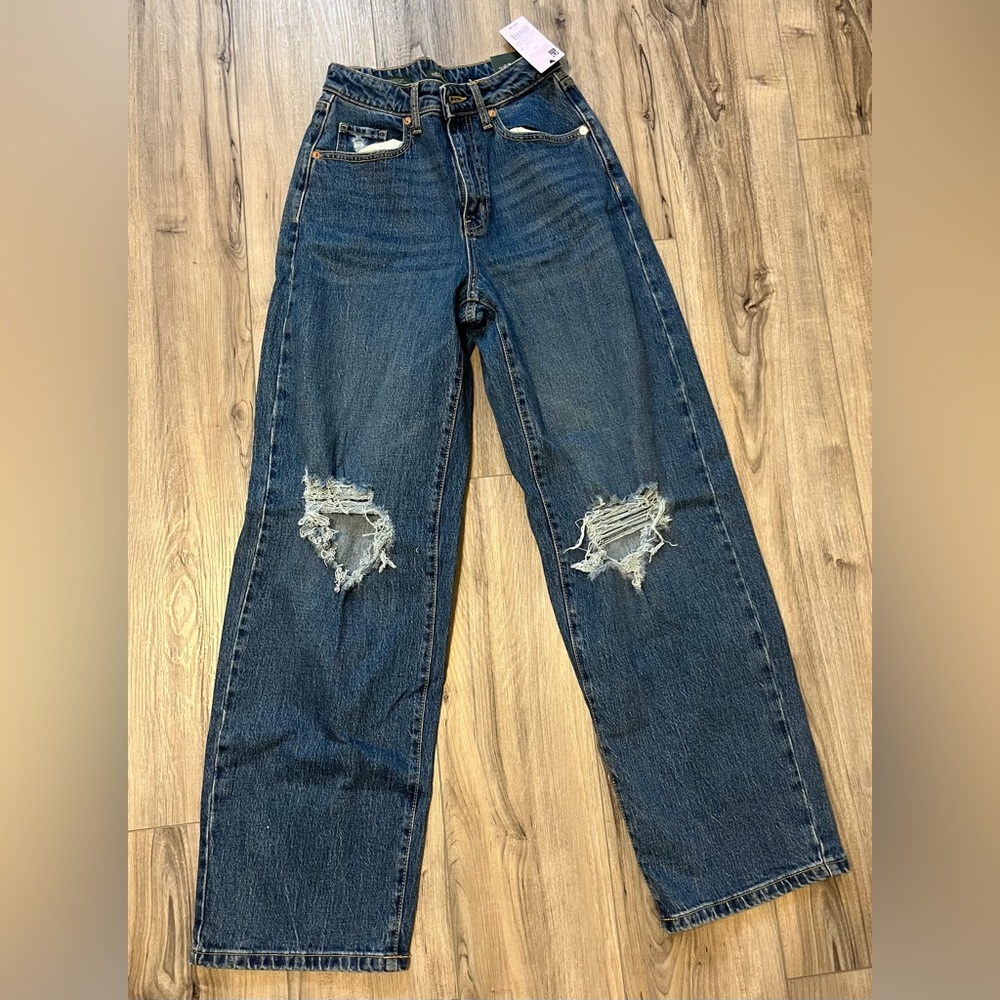 NWT high rise baggy jeans
